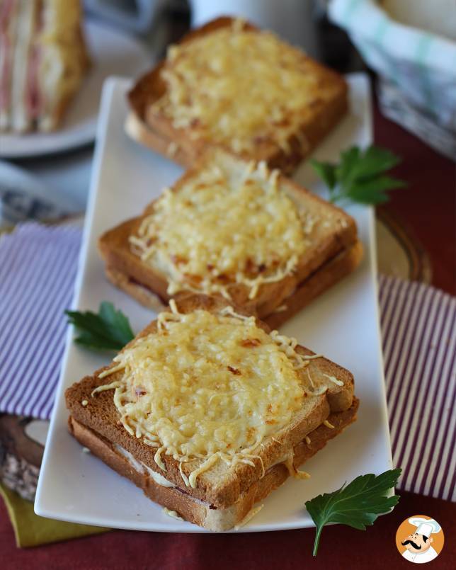 1. Croque monsieur ve fritéze na vzduchu