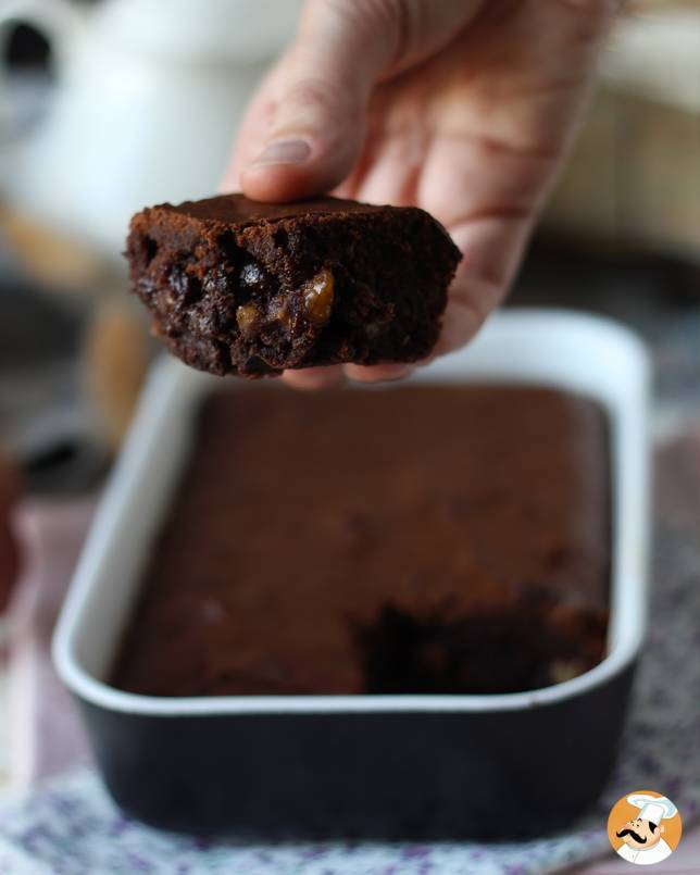 1. Čokoládové brownies ve fritéze na vzduchu