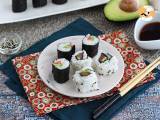 Recept Makis s uzeným lososem a avokádem