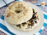 Recept Čokoládový banánový bagel