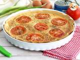 Recept Quiche s tuňákem a rajčaty