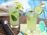 Recept Okurkové mojito, nealkoholický koktejl