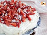 Recept Snadná jahodová pavlova