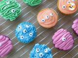 Recept Monster cupcakes na halloween