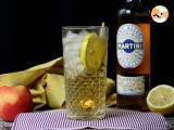 Recept Martini spritz bez alkoholu, sladký květinový koktejl k aperitivu