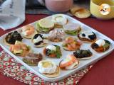 Recept Blini talíř s náplněmi, ideální pestrý aperitiv pro sváteční období