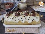 Recept Snadná roláda s příchutí kinder bueno, ideální jako narozeninový dort nebo vánoční poleno!