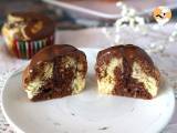 Recept Mramorové muffiny