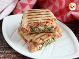 Recept Panini s lososem, mozzarellou a koprem