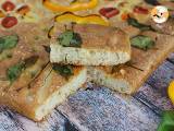 Recept Květy focaccia - focaccia art