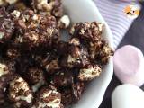 Recept Čokoládové popcorny s marshmallow