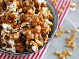 Recept Karamelový popcorn