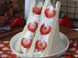 Recept Ichigo sando, japonský jahodový sendvič!