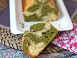 Recept Mramorový dort s čajem matcha