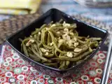 Recept Zelené fazolky s thajskou omáčkou, připravené v horkovzdušné fritéze