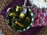 Recept Palak tofu: indické kari se špenátem a tofu