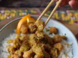 Recept Křupavé tofu s pomerančem
