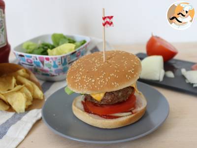 Recept Hovězí burger