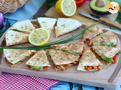 Recept Quesadillas s kuřecím masem a avokádem