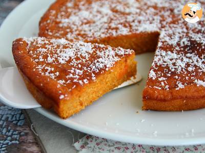 Recept Dort ze sladkých brambor a kokosového fondánu