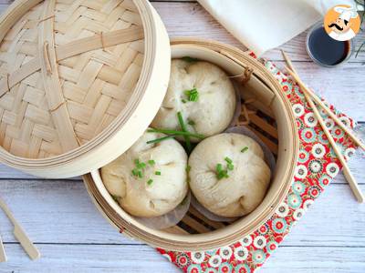 Recept Banh bao, malé dušené housky