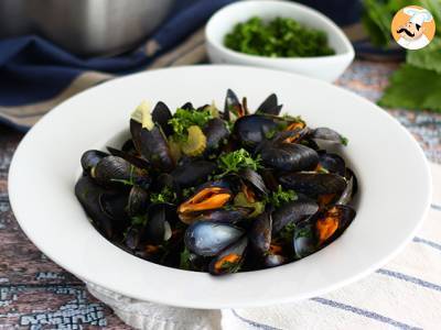 Recept Moules marinières, jednoduchý a chutný recept