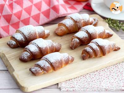 Recept Croissanty s kondenzovaným mlékem