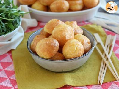 Recept Snadné sýrové gougères