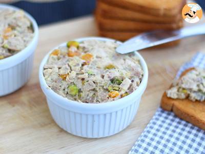 Recept Kuřecí rillettes s pistáciovou hořčicí