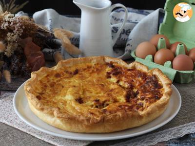 Recept Snadný domácí quiche lorraine recept