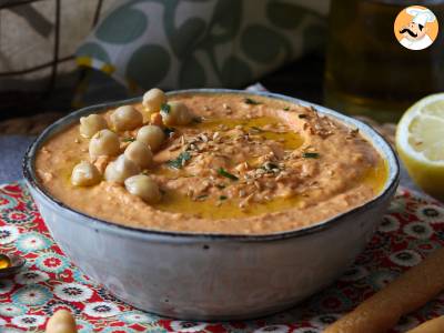 Recept Hummus z červené papriky