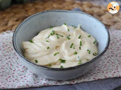 Recept Lehká majonéza s vejci uvařenými natvrdo a bez oleje! ideální, když nemůžete jíst syrová vejce!