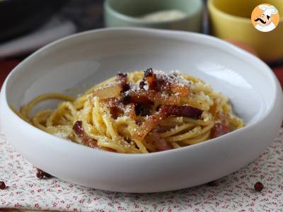 Recept Spaghetti alla carbonara, pravý italský recept na karbohydráty!