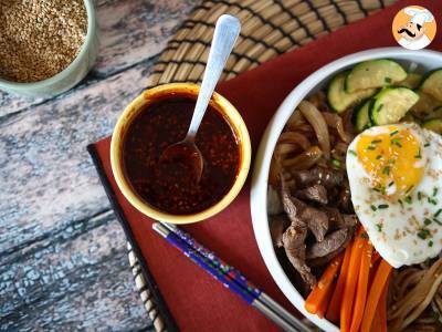 Recept Pikantní korejská omáčka gochujang pro bibimbap