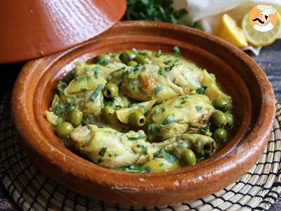 Recept Tagine z kuřecího masa, citronu a oliv (velmi snadná příprava!)