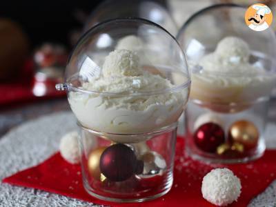 Recept Nepečené kokosové verriny ve stylu raffaello - pohádkový dezert ve sněhové kouli