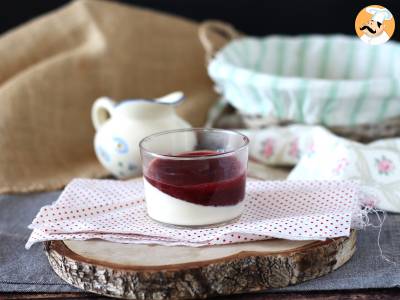 Recept Panna cotta s bobulovým coulis