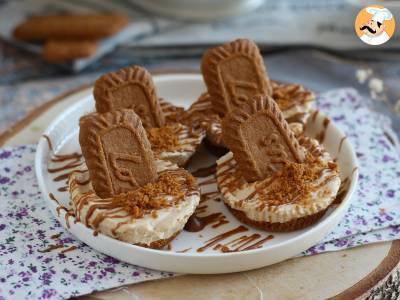 Recept Nepečené tvarohové koláče se sušenkami speculoos