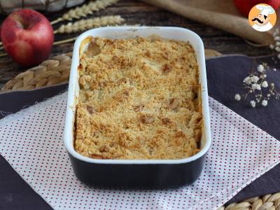 Recept Super snadný jablečný crumble