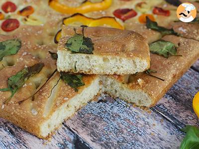 Recept Květy focaccia - focaccia art