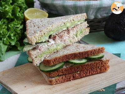 Recept Sendvič s tuňákem a avokádem