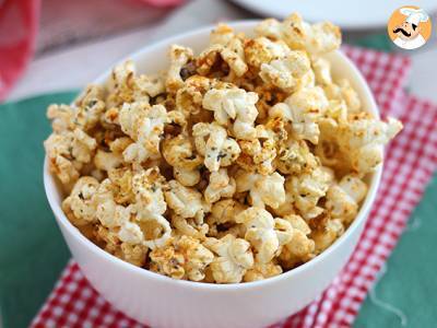 Recept Popcorn s příchutí pizzy