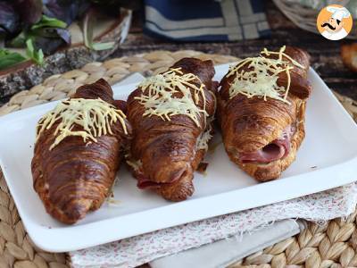 Recept Croissanty se šunkou a sýrem