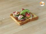 Bruschetta s fíky, parmazánem a parmskou šunkou - Příprava krok 5