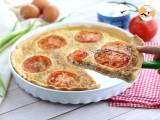 Quiche s tuňákem a rajčaty - Příprava krok 5