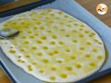 Focaccia, italský chléb s rozmarýnem - Příprava krok 5