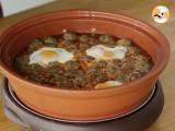 Tajine z kefty (mleté masové kuličky s kořením a bylinkami) - Příprava krok 7