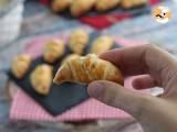 Croissanty z listového těsta se šunkou a sýrem fromage frais - Příprava krok 6