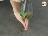 Královské šampaňské mojito - Příprava krok 1