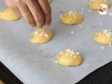 Chouquettes, choux s perlovým cukrem - Příprava krok 4